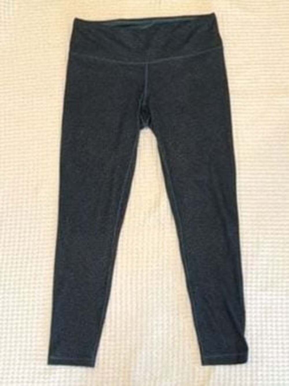 prAna Becksa 7/8 Leggings in Teal Wildflower Print Medium
